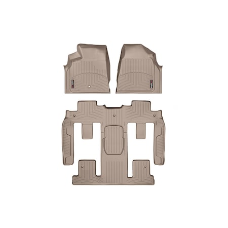 Weathertech Front and Rear Floorliners, 452511-451114 452511-451114